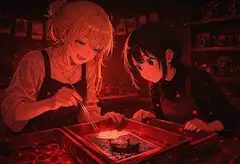 黒髪＆ブロンド・写真現像