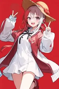 おそろの帽子