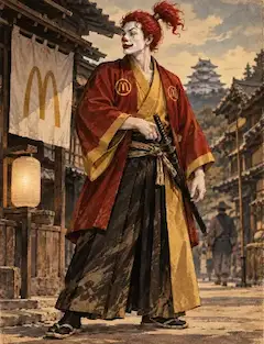 西洋から来た侍