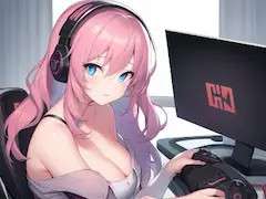 美女ゲーマー