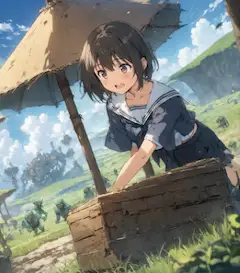 異世界転移したJK