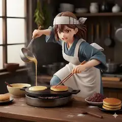 見習いどら焼き職人　甘井 あん子