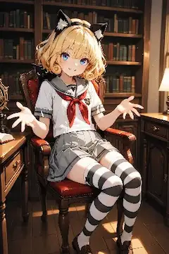 図書館ネコ
