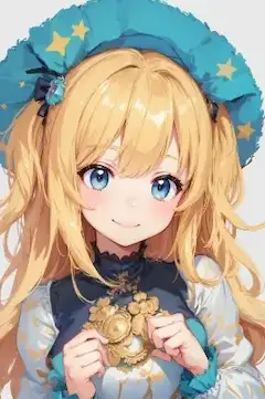 キュートな笑顔