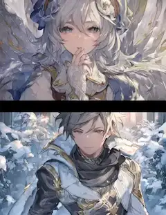 雪の国の姫と従者