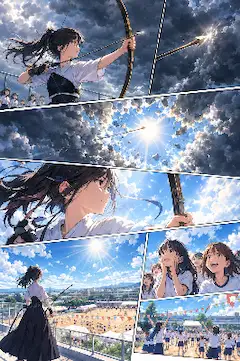 弓道部への依頼(漫画版)