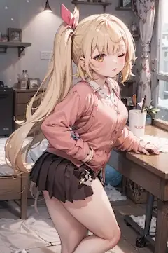 朝準備中