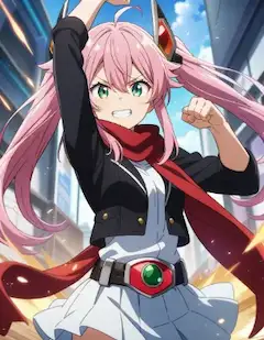 赤いマフリャ～