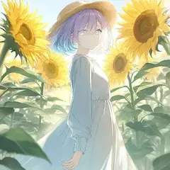 ミラとひまわり畑で出会う夏の優しさ