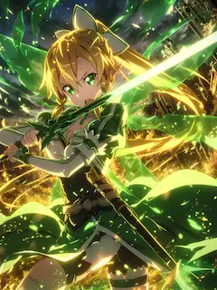 ゾーンに入ったカッコいいSAOのリーファ！