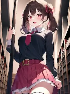 デート x 図書室