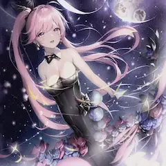 星空と少女