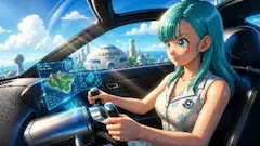 ブルマとエアカー