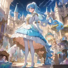 蒼き姫の星空ティーパーティー