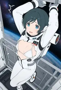 操縦士服装着失敗シーン