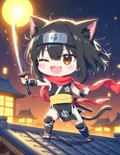 忍者ヘタにゃんニャ！