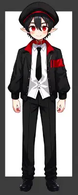 創作キャラ　仲死魔醜呀