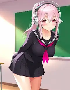 すーぱーそに子　黒セーラー