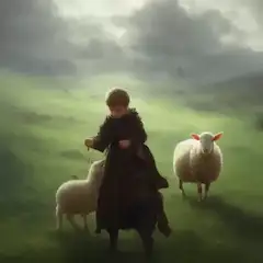 羊飼いの少年