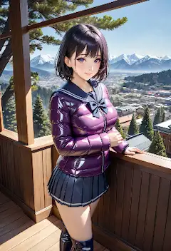 旧校舎からの景色