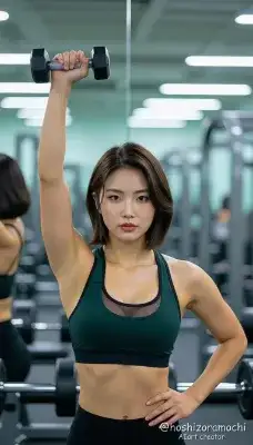 ジムで、限界を超えるフォーム - Push your form beyond your limits at the gym