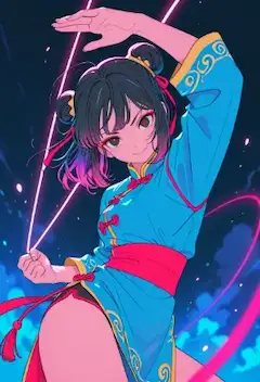 ネオン夜空の魔導少女
