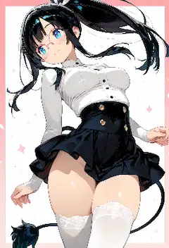 眼鏡悪魔娘の甘い誘惑
