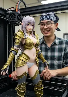 推しを錬成（プリント）したら隣のアイツが出てきた件
