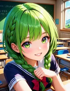 眩しい笑顔のあの子