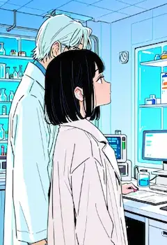 ラボの秘密の化学反応