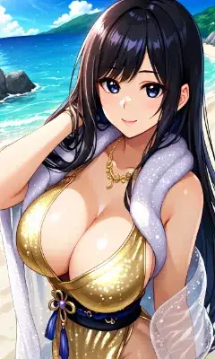 こころちゃん　ゴールドドレス