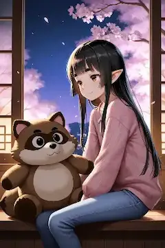 夜桜