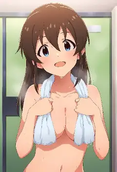 風呂上がりの美奈子は可愛い