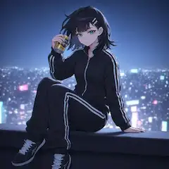 ジャージ姿のうちの子