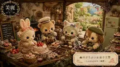 森のどうぶつお菓子工房で幸せを焼く