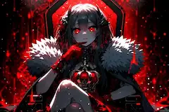紅の玉座に君臨する魔女王の囁き
