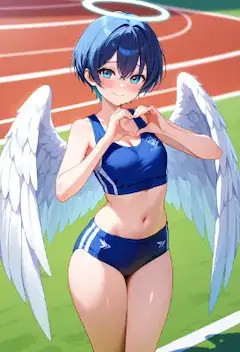 内面は乙女なボーイッシュ天使さん