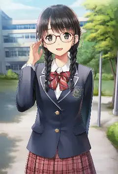 眼鏡少女の放課後ミステリー