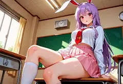 ウドンゲにセーラー服着せてみた