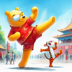 白い眼帯