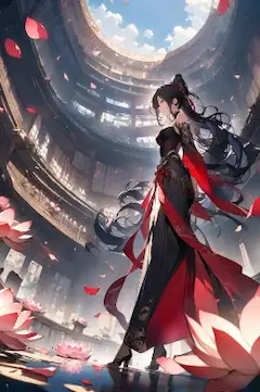 水蓮の花弁