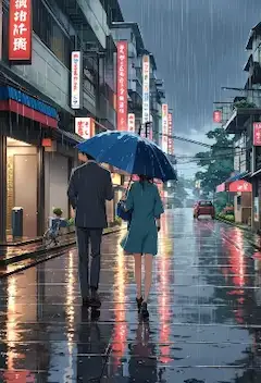 雨の街で交わす約束