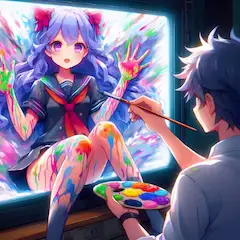 アニメ画面塗り📺
