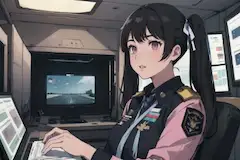 理沙＠航空宇宙自衛隊・宇宙艦隊に転属