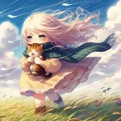 かぜがつよい