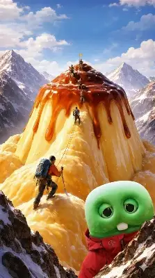 名峰・プリン