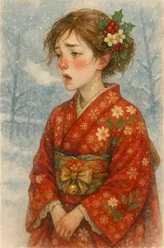 雪の森で待つクリスマスの記憶