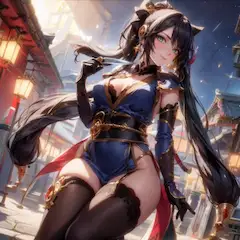 【原神】モナ くノ一