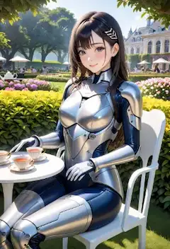 サイボーグ娘のアフタヌーンティー