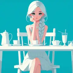 ティファニーブルーのカフェテラス
